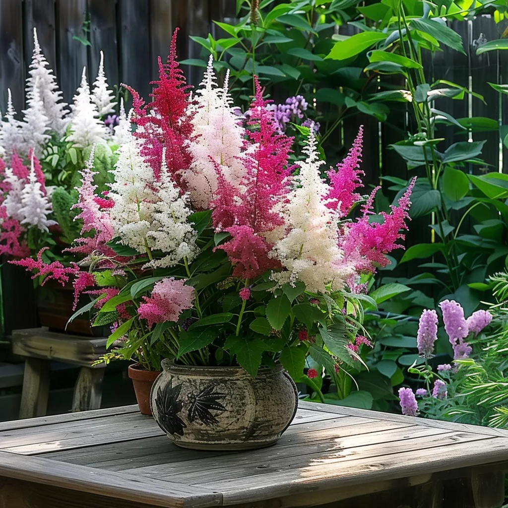Astilbe rotbit Multicolor - Set med 6 | Astilbe