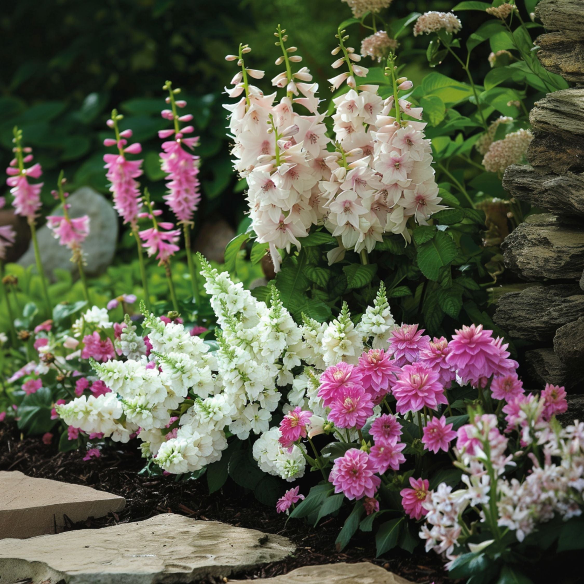 Blomlökar Rosa - Set med 125 | Bulb Garden VJ Rosa