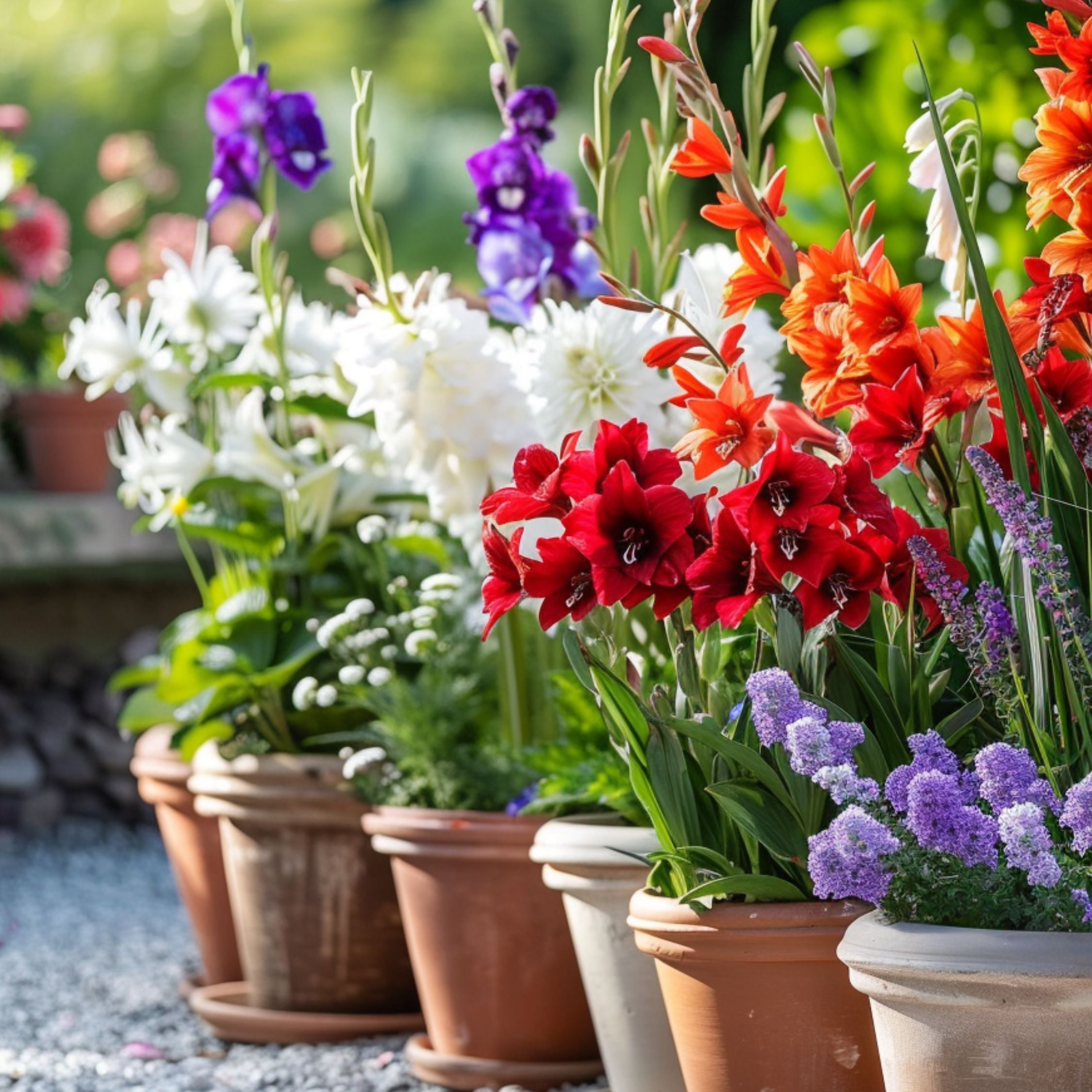 Blomlökar från Holland Blue - Set om 125 | Lökar från Holland