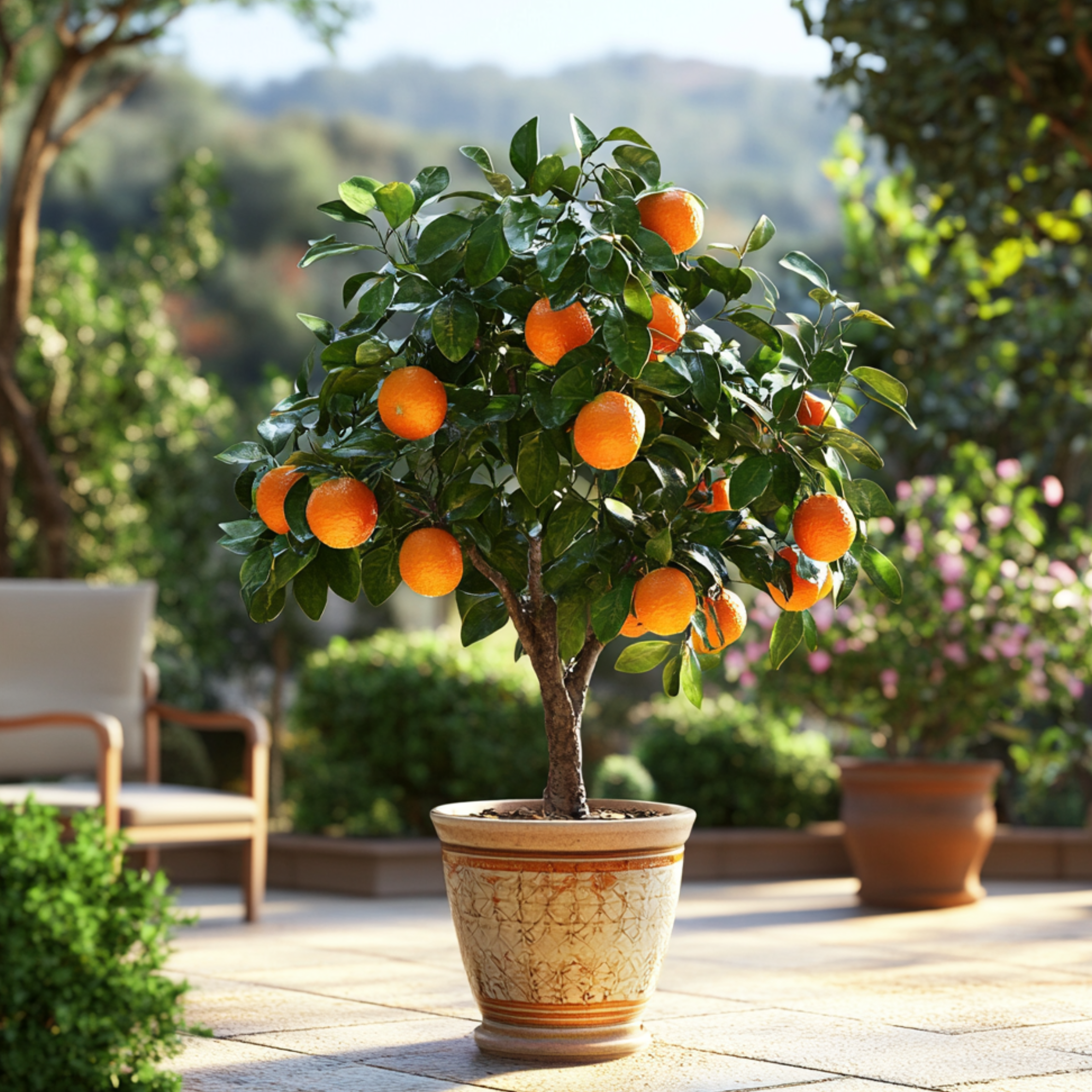 Bitter appelsin - Citrus aurantium Tarocco