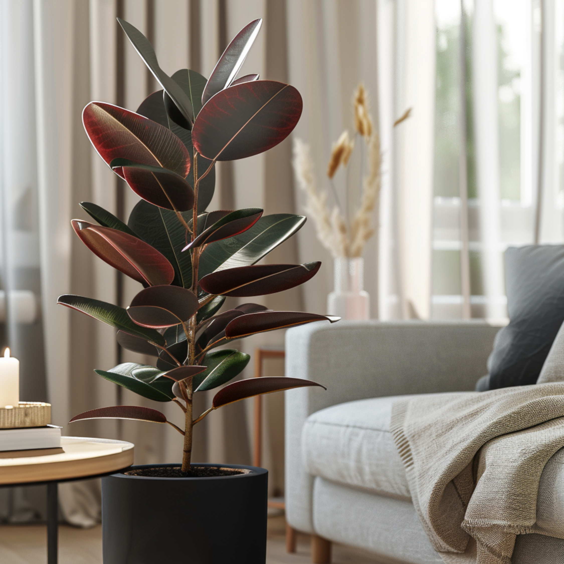 Gummitræ - Ficus Elastica 'Abidjan'