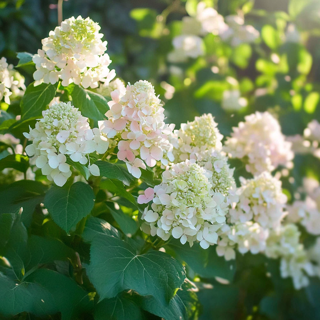Hortensia - Sæt med 3 - Hydrangea paniculata 'Phantom'
