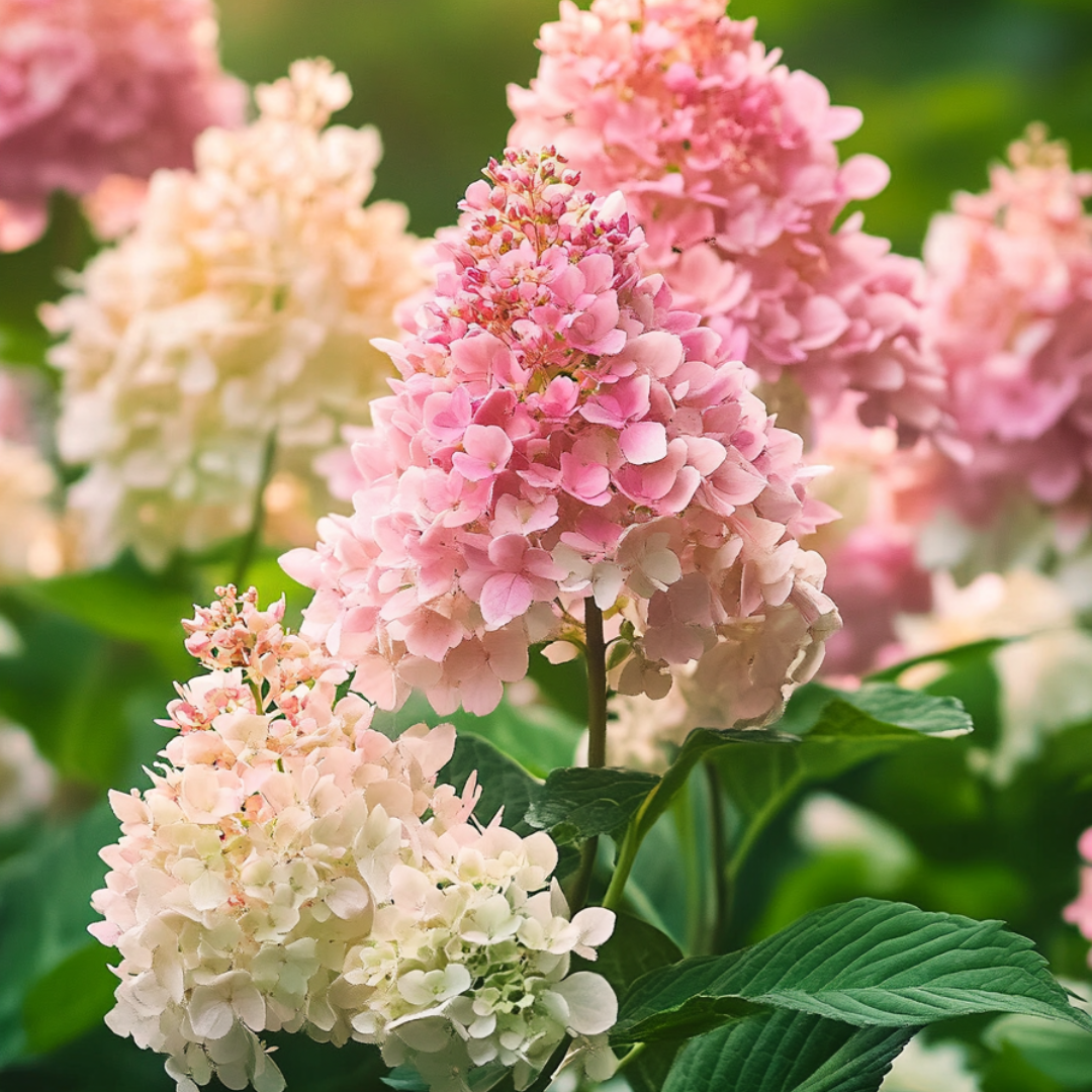 Hortensia - Sæt med 3 - Hydrangea paniculata 'Pink Lady'