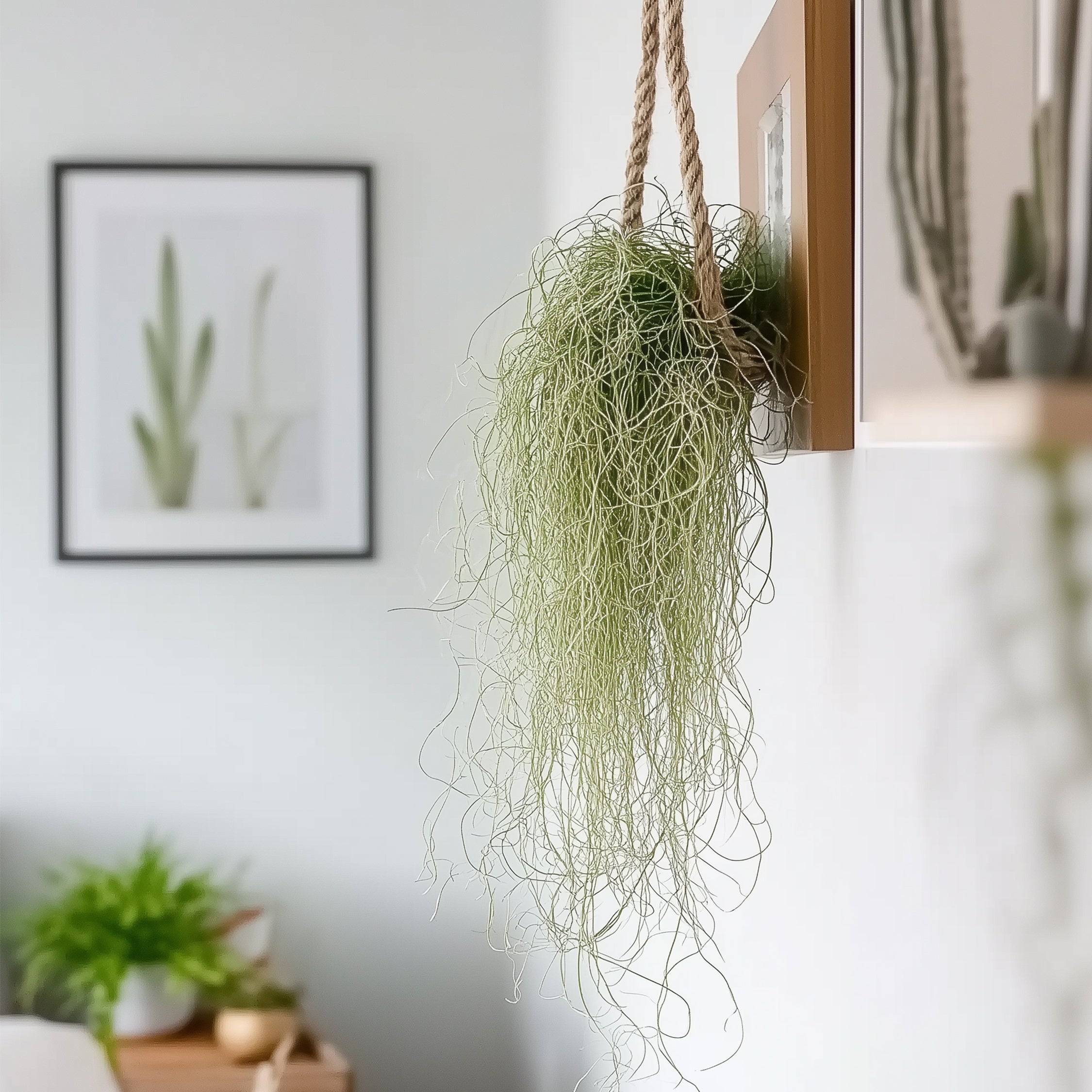 Spansk mos - Sæt med 3 - Tillandsia usneoides
