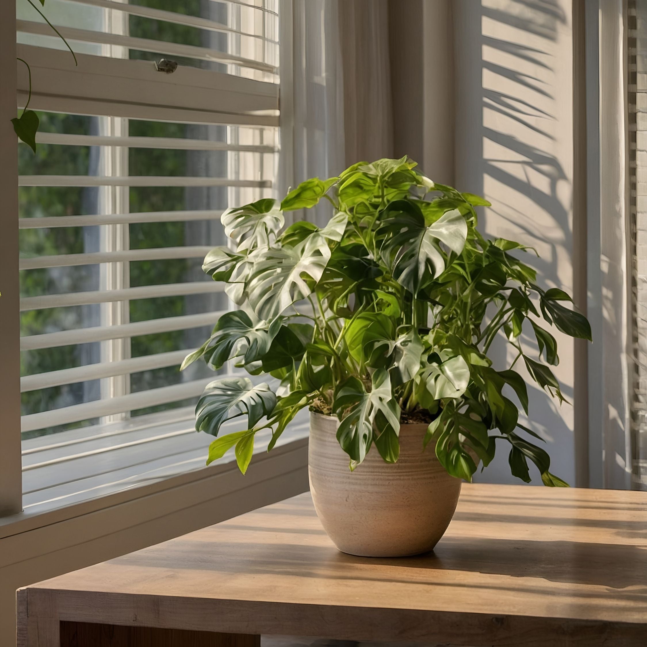 Lille monstera - Sæt med 2 - Rhaphidophora tetrasperma