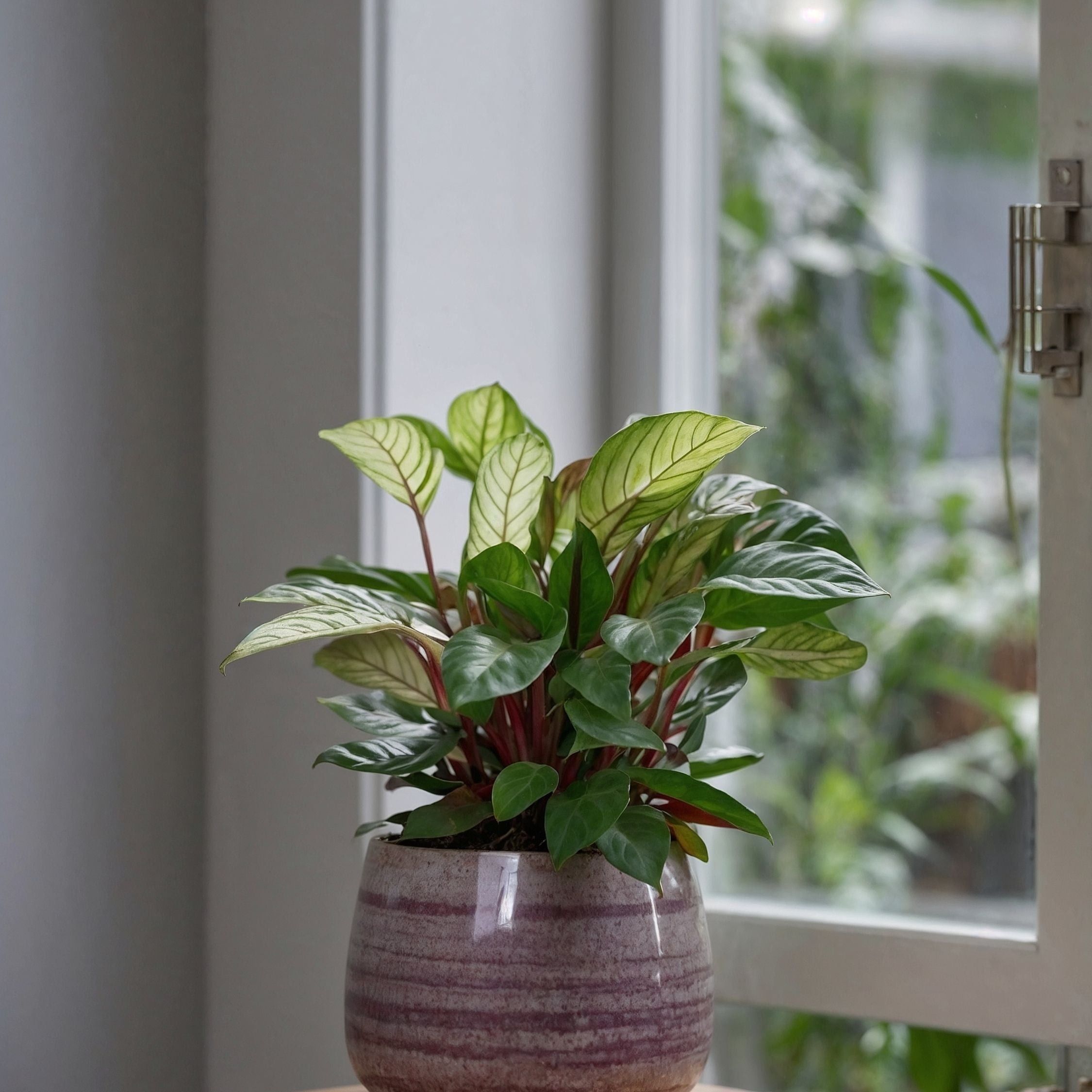 Bønneplante - Sæt med 2 - Ctenanthe 'Amagris'