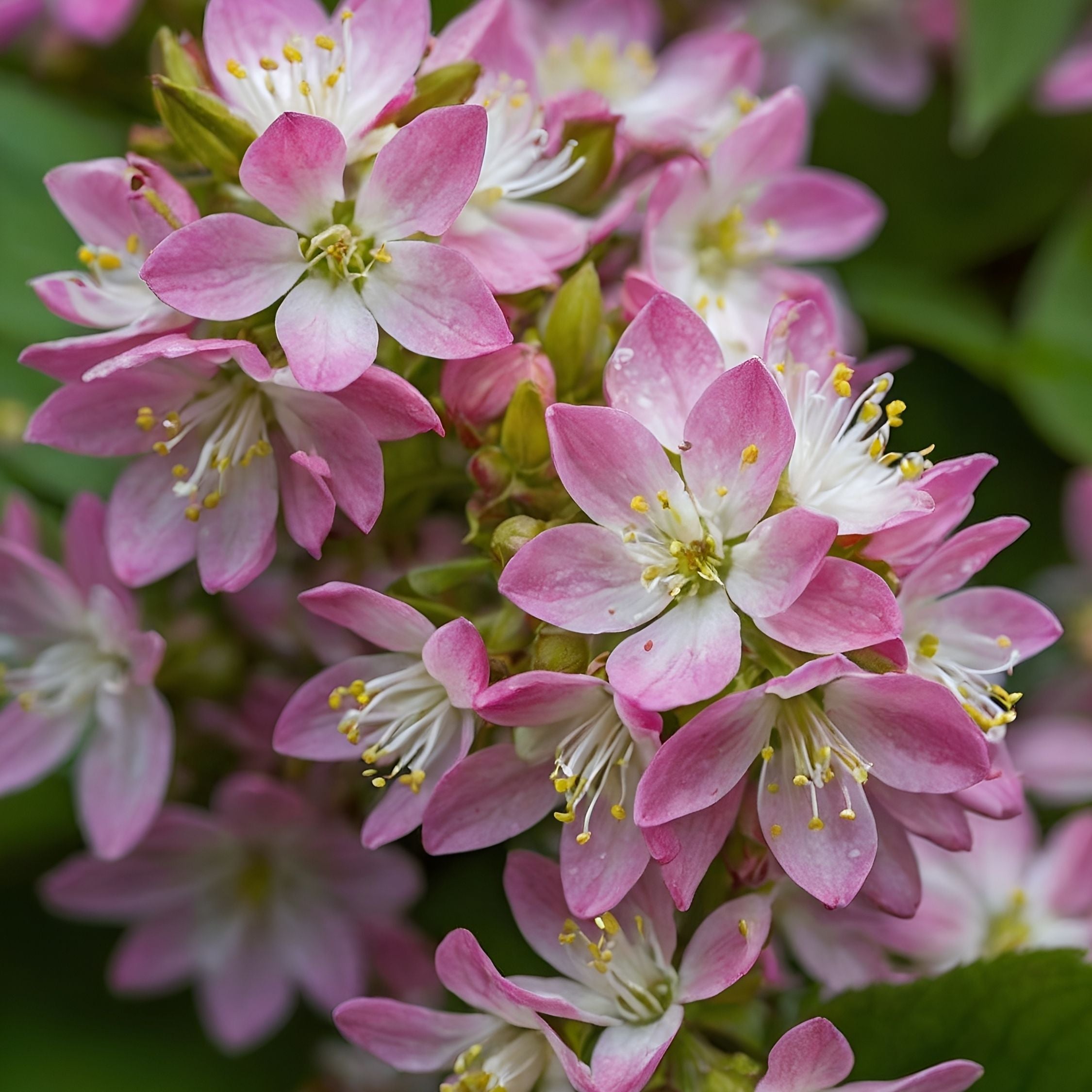 Stjernetop - Sæt med 2 - Deutzia 'Strawberry Fields'