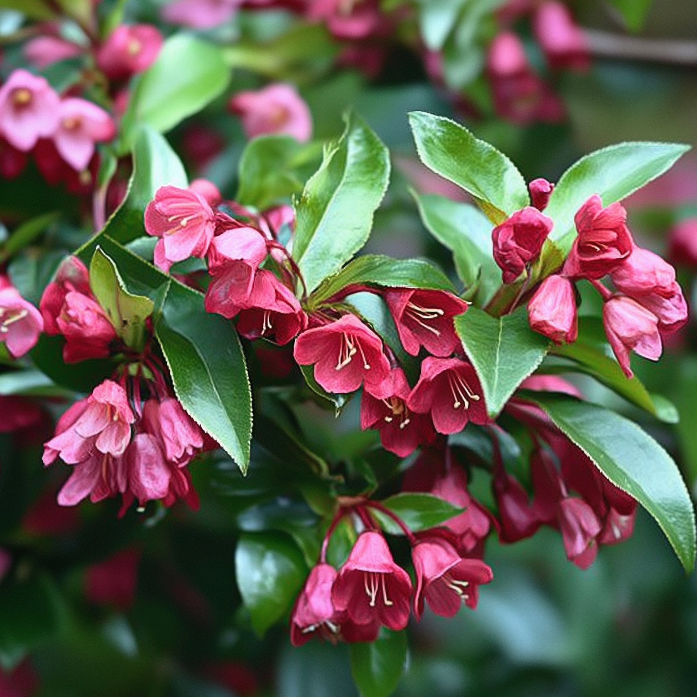 Klokkebusk - Sæt med 2 - Weigela florida 'Red Prince'
